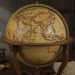 Media Exklusiv über Kartenirrtümer auf historischen Globen